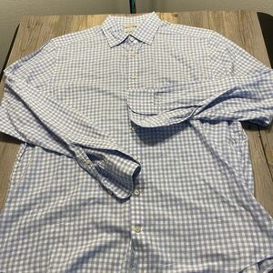 Suitsupply Mens Canclini Egyptian Cotton Long Sleeve Button Shirt 43/17